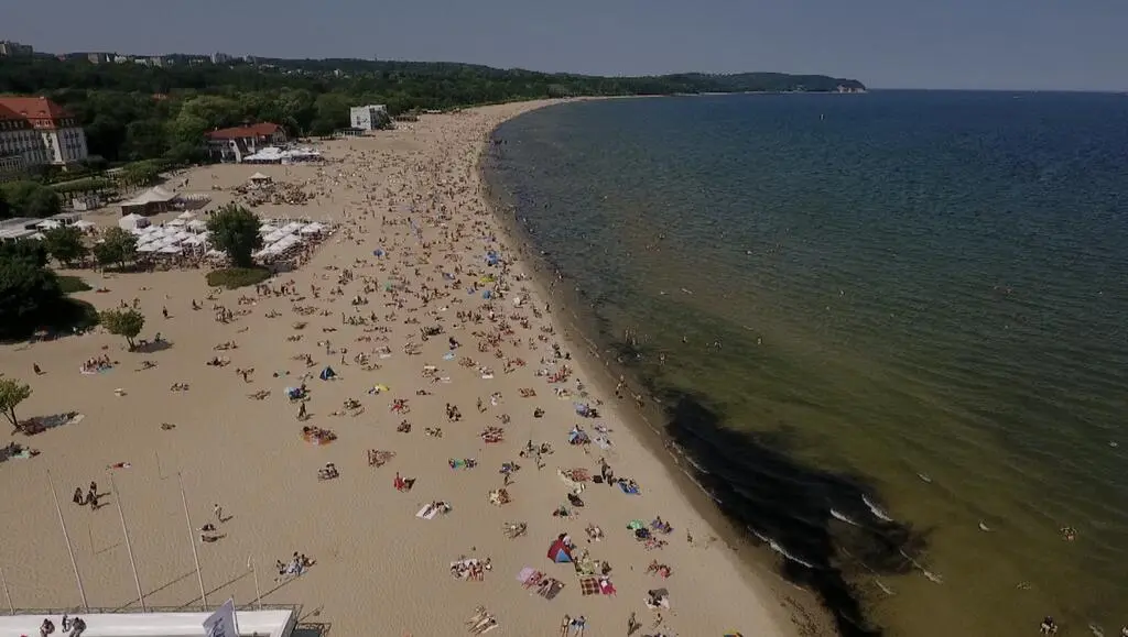 Plaża w Sopocie