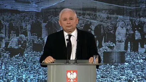 Prezes PiS uczestniczył w odsłonięciu tablicy pamiątkowej