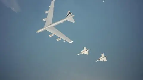 B-52 nad Bałtykiem. Amerykanie zrzucili miny podczas Baltops