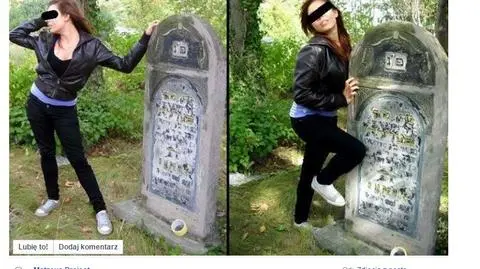 Nie będzie śledztwa ws. pozowania do zdjęć przy żydowskich nagrobkach