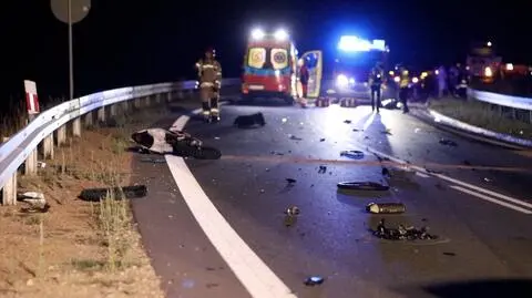 18-letni motocyklista zginął w zderzeniu z samochodem