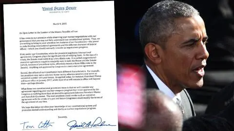 Republikanie podkładają nogę Obamie. Napisali list do ajatollahów