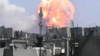 Kula ognia nad Homs 