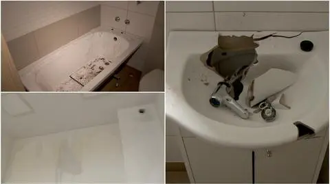 Zdewastowany Dom Samotnej Matki w Koszalinie