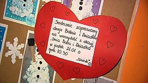 W przedszkolach w Dniu Babci organizowane są uroczystości