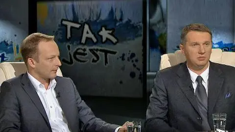 Przemysław Wipler i Paweł Olszewski w "Tak jest" 