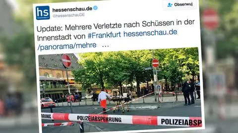 Strzelanina we Frankfurcie