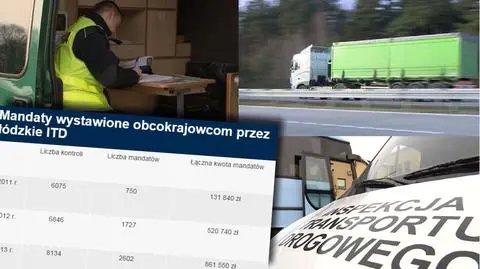 Zagraniczni kierowcy kontra ITD. Sześć razy wyższe kary niż w 2011 r.