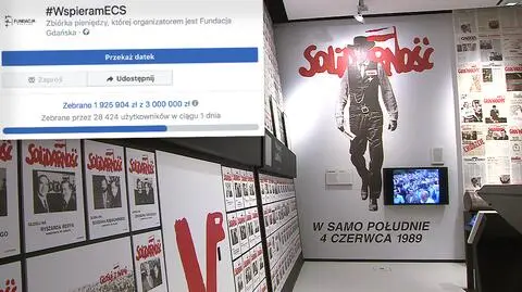 Internauci pomagają Europejskiemu Centrum Solidarności