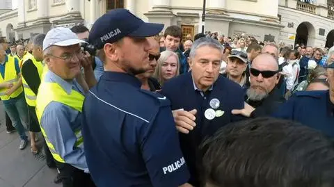 Policja chce grzywny dla Frasyniuka