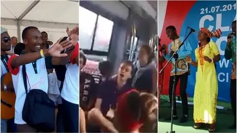 Pielgrzymi z całego świata są bardzo muzykalni 