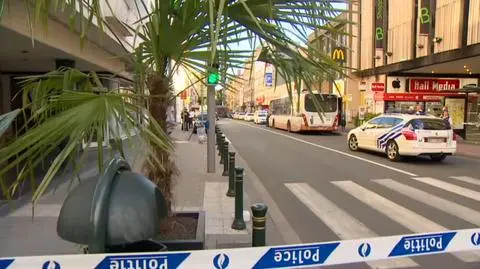 Kobieta zaatakowała przechodniów w Uccle