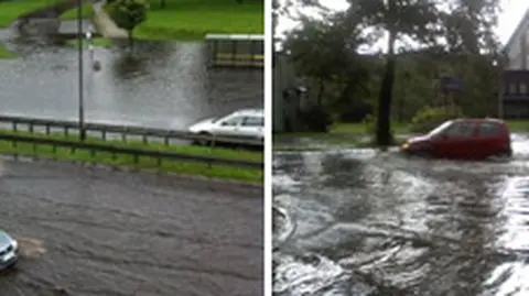 "Kilka minut porządnej ulewy"
