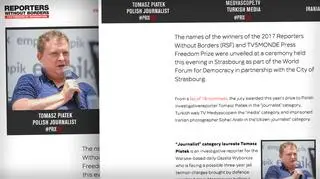 Piątek to dziennikarz "Gazety Wyborczej"