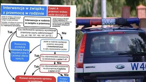Przemoc w rodzinie? Policja dostaje "kwestionariusze i algorytmy"