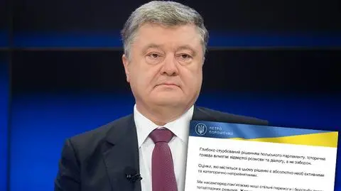 Petro Poroszenko apeluje o obiektywność i dialog