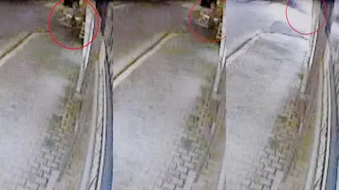 Kamery monitoringu uchwyciły atak na biuro poselskie Beaty Kempy