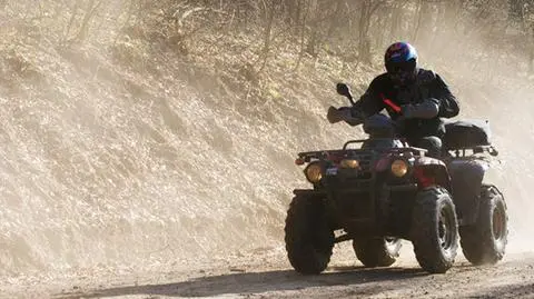 Tragiczny finał jazdy quadem. Nie żyje 25-latka