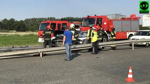 Zasłabła, zjechała na przeciwny pas ruchu, zderzyła się z ciężarówką