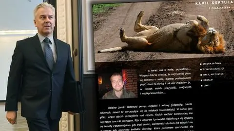 "Mały, ale szatan", "bałamuci panny, mężatki i wdowy". Strona internetowa o człowieku Grabarczyka
