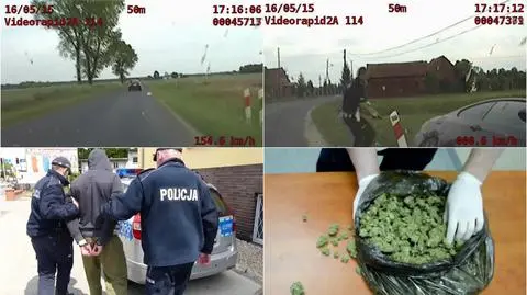 Uciekali BMW, wyrzucając z okna narkotyki. Policja rozpracowała grupę