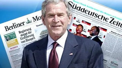 Niemcy: Egoista Bush pokonany