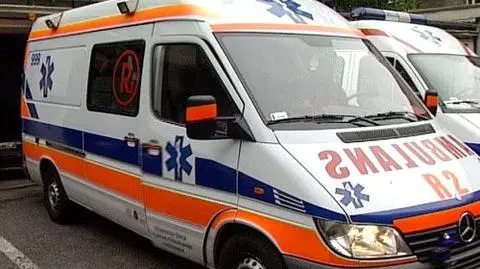 Wypadek pijanej karetki