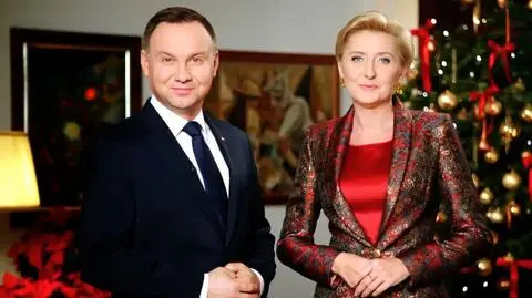 Prezydencka para złożyła Polakom świąteczne życzenia