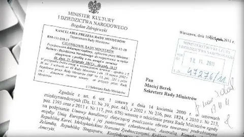 Brakiem konsultacji ws. ACTA zajmuje się RPO