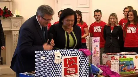 "A do jedzonka nic?". Prezydent zapakował Szlachetną Paczkę