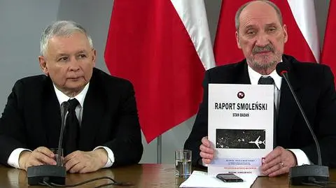 Antoni Macierewicz prezentuje nowy "raport smoleński"