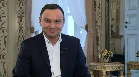 Prezydent Duda był gościem "Kawy na ławie"