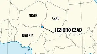 Brzegi jeziora oraz wyspy stanowią miejsce działań Boko Haram