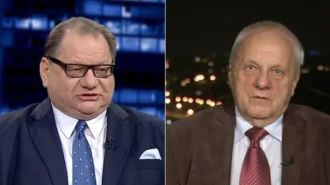 Ryszard Kalisz i Stefan Niesiołowski byli gośćmi "Kropki nad i"