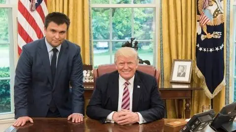 Klimkin spotkał się z Trumpem po jego spotkaniu z Siergiejem Ławrowem. Nagranie: szef MSZ Rosji odpowiada na pytanie amerykańskich dziennikarzy 