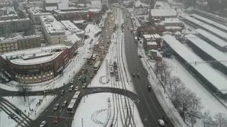 Biało na trójmiejskich drogach 