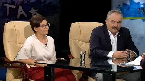 Justyna Glusman i Marek Jakubiak w Tak Jest