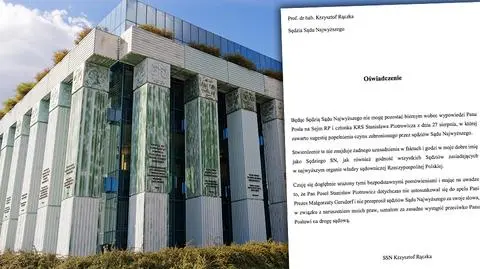 Sędzia Krzysztof Rączka zapowiada pozew przeciwko Piotrowiczowi