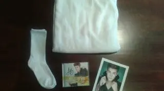 Używane skarpetki Justina Biebera