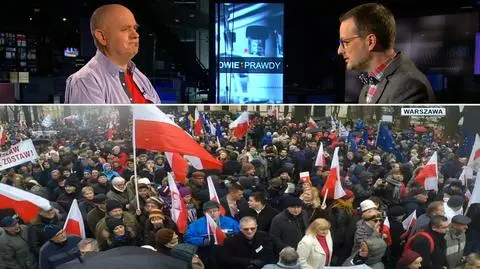 Roman Kurkiewicz i Jan Wróbel w programie "Dwie prawdy"