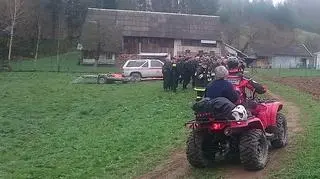 "Do domu, na własną prośbę, została odwieziona quadem"