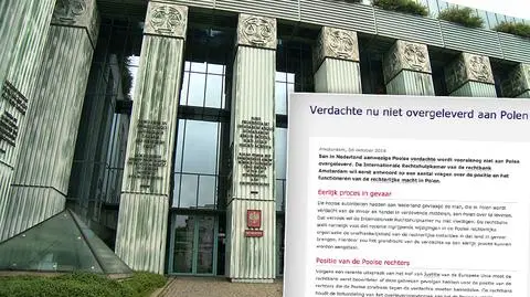Holenderski sąd pyta o praworządność w Polsce