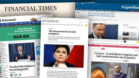 Europejskie media o wecie prezydenta Dudy