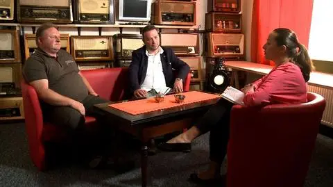 Odkrywcy "Złotego pociagu" rozmawiali z reporterką programu "Uwaga!"