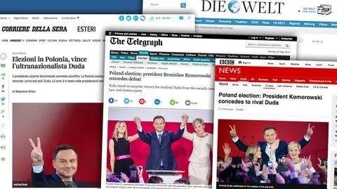 Czołowe zagraniczne media odnotowują wybory prezydenckie w Polsce