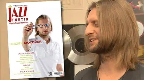 Możdżer na niemieckiej okładce. 
"To jak gwiazdka z nieba"