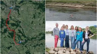 Pływacy chcą przepłynąć 500 km wpław