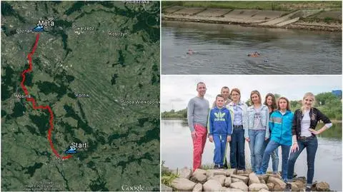 500 kilometrów Wartą. Pływacki maraton w szczytnym celu