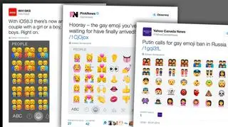 Rosja chce zablokować emotikony z parami homoseksualnymi