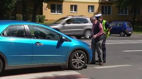 Potrącił pieszych na przejściu